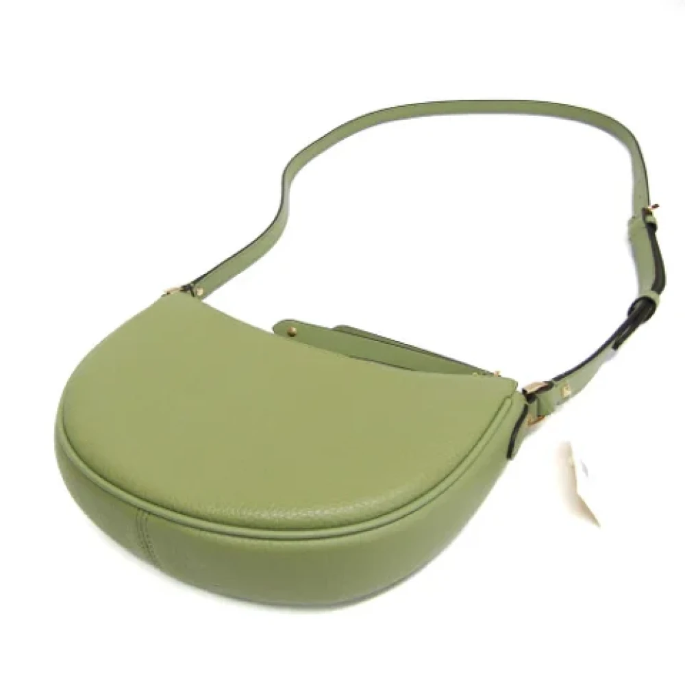 Michael Kors Pre-owned Leather shoulder-bags Green Dames