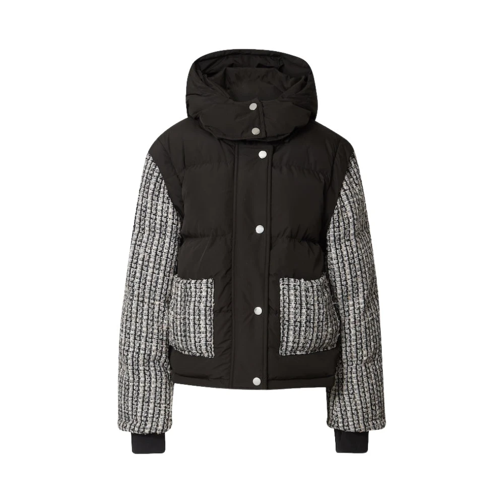 Cloeys Tweed Puffer Jack Vest Multicolor Dames