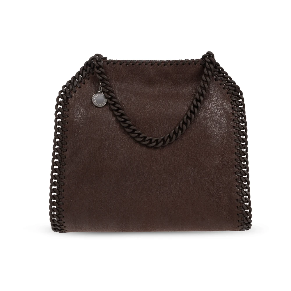 Stella McCartney Väska Falabella Mini gjord av veganskt läder Brown, Dam