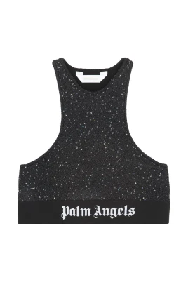 Sequin Knit Sports Bra