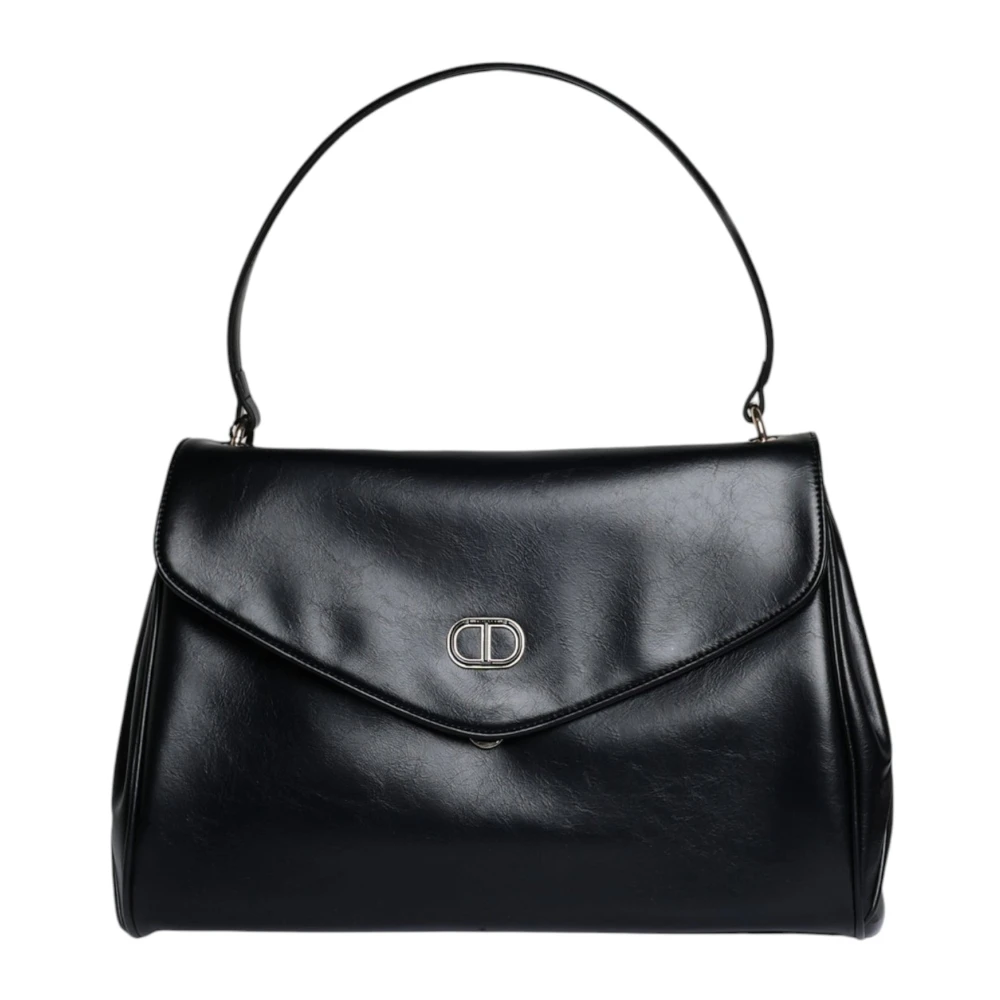 Twinset , Handbags, Female, Black, One Size, Borse Poliuretano