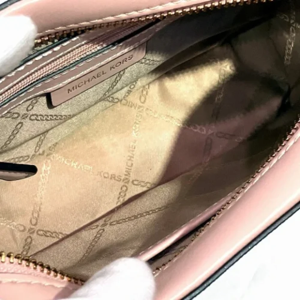 Michael Kors Pre-owned Canvas crossbody-bags Brown Dames