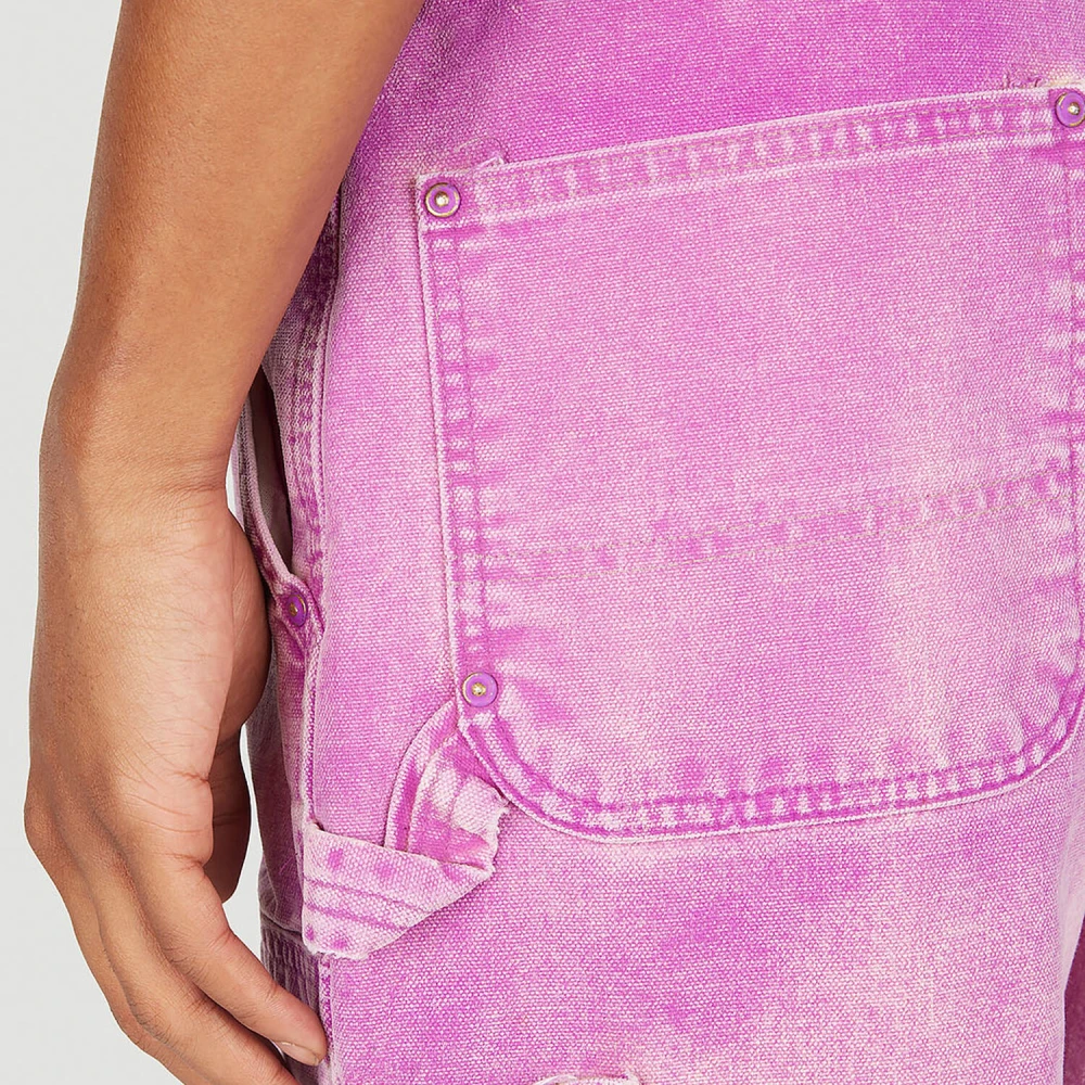 Notsonormal Gewassen Denim Werkjeans Purple Heren