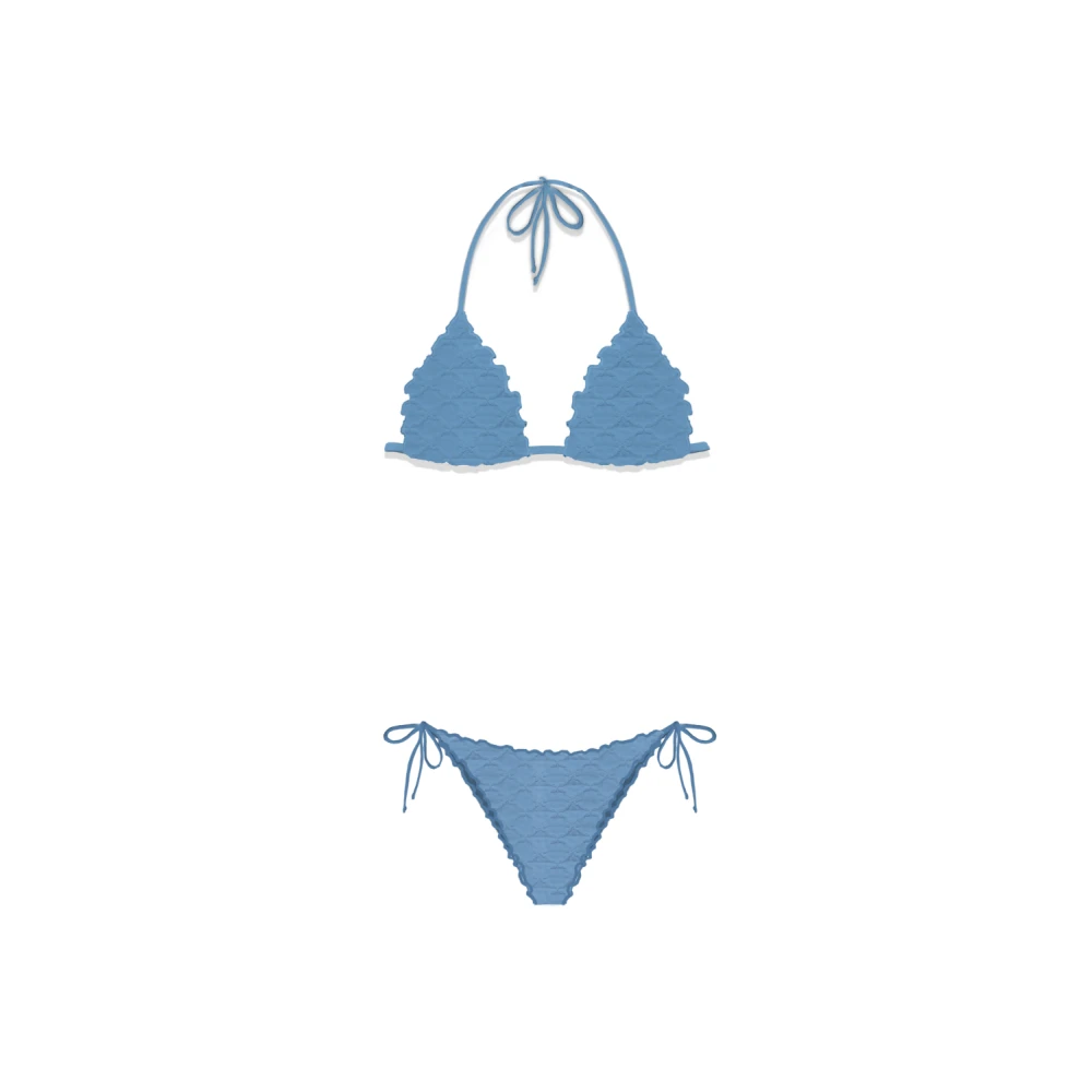 Mc2 Saint Barth Blue Sea Clothing For Stylish Outfits - Female - Bikinis - L - Swimwear