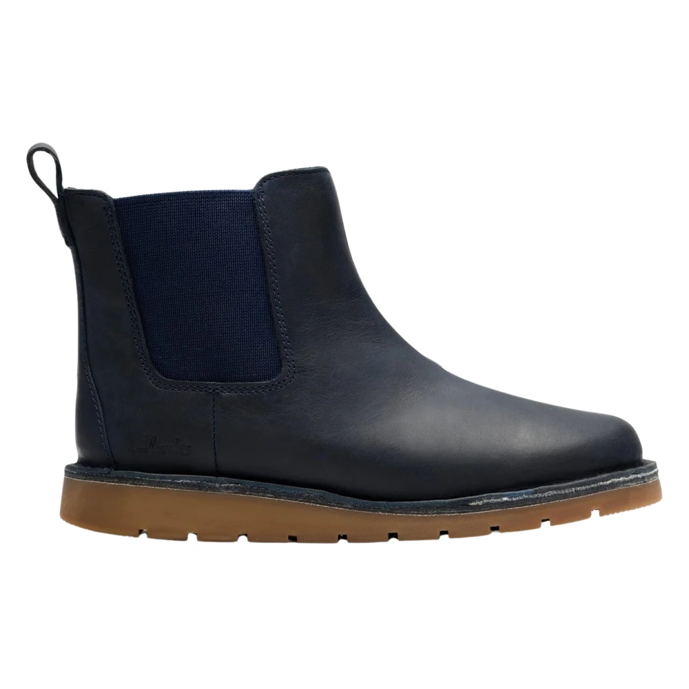 Clarks Unisex Kids Blue Kids Boots, 26 Eu, Joyful Sky Boots