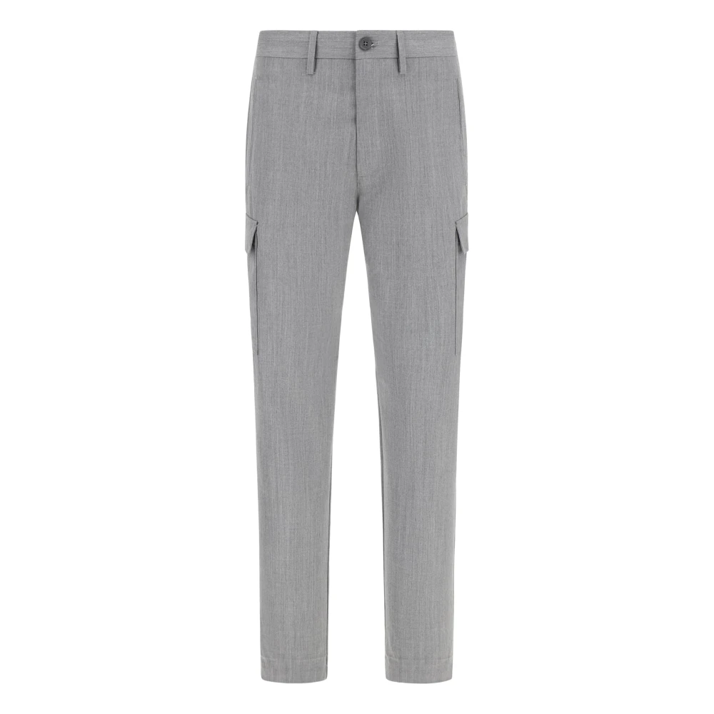 Boggi Milano B Reizen Technische wollen broek Gray Heren