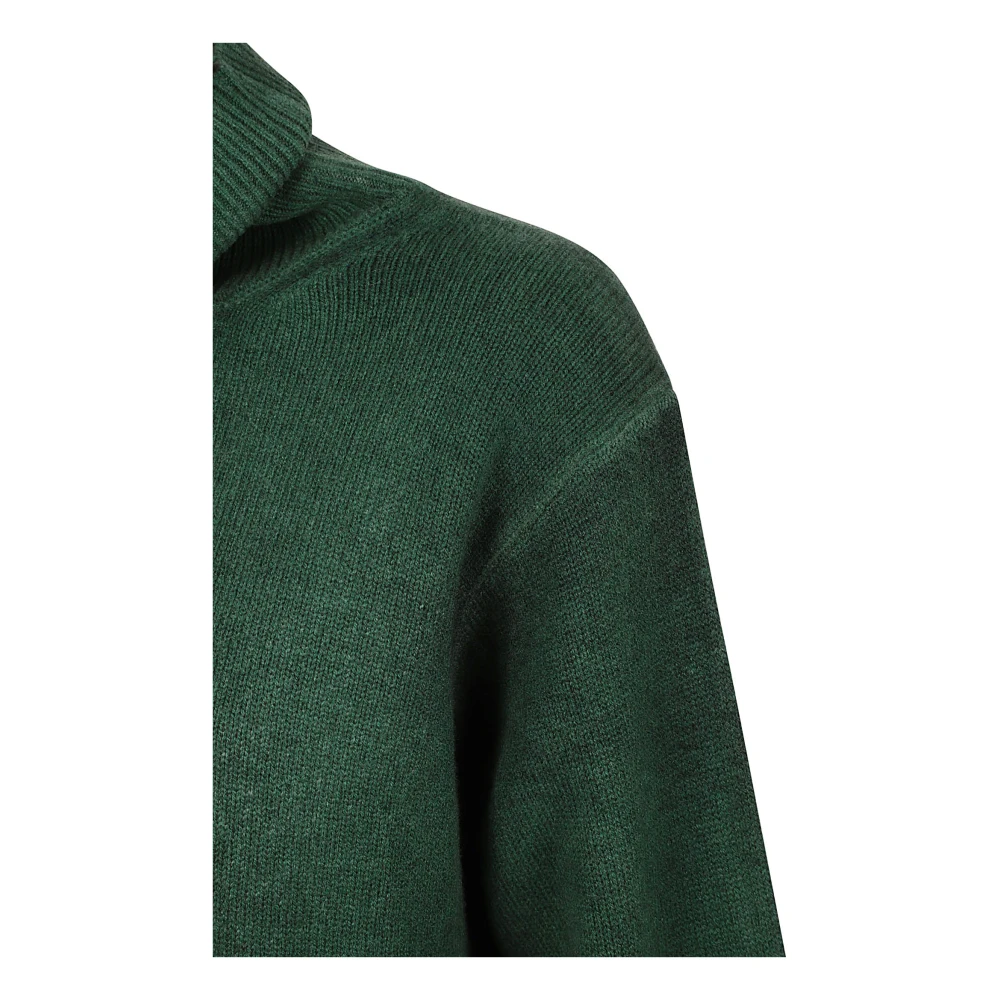 Avant Toi Groene Merinowol Kasjmier Trui Green Dames