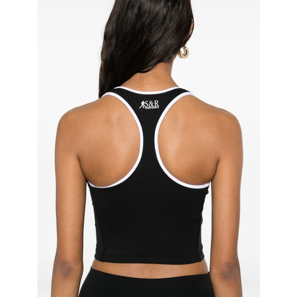 Sporty & Rich Sporty Runner Tank Top Black Dames