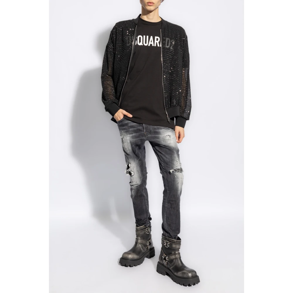 Dsquared2 Skater Jeans Black Heren