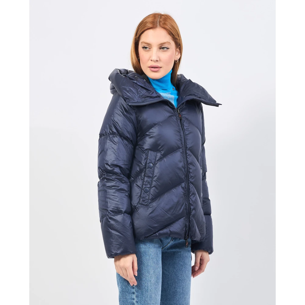 Afterlabel Blauwe Helsinki Dames Donsjas Blue Dames