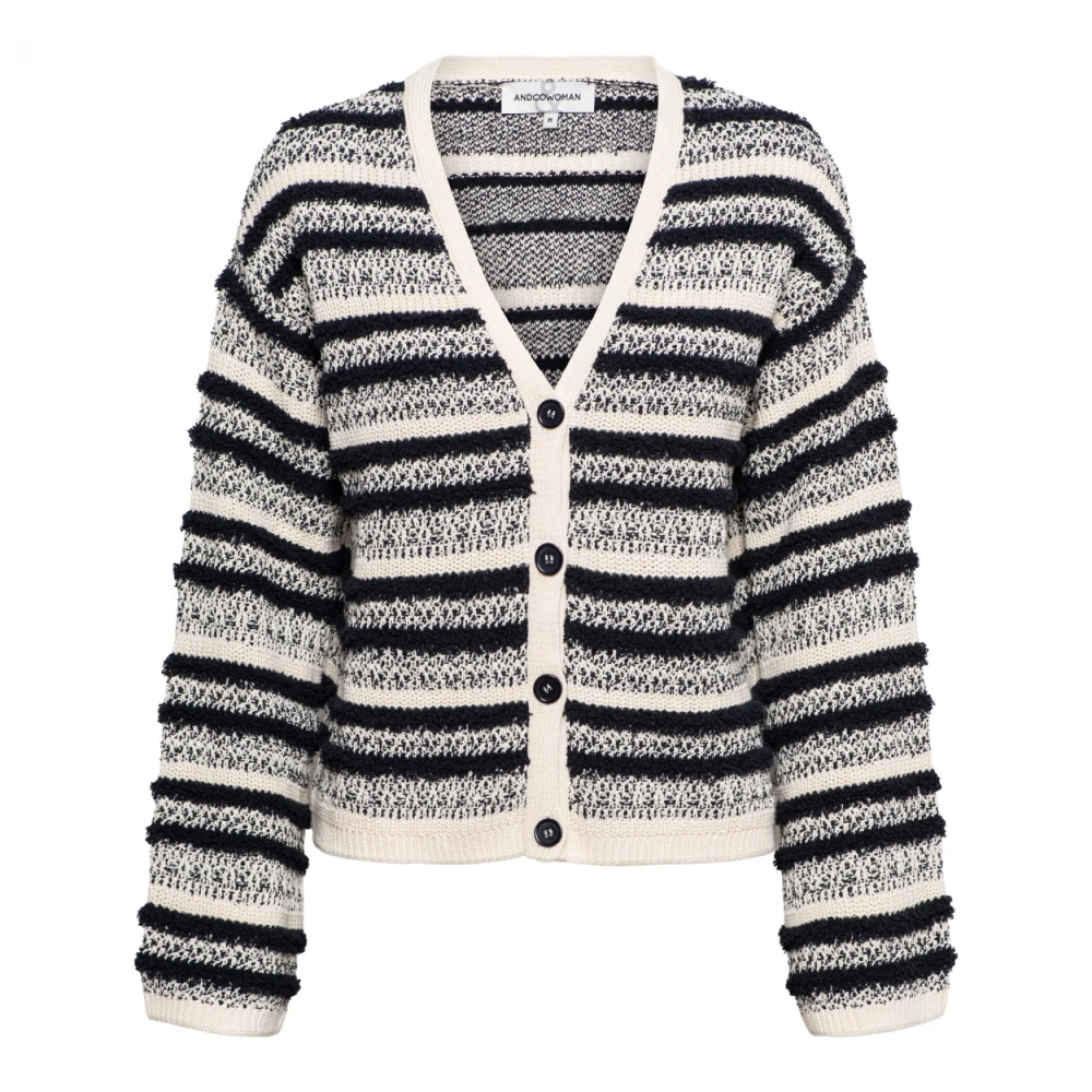 &Co Woman Zachte gebreide cardigan Multicolor Dames