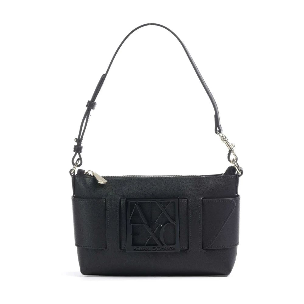 Armani Exchange Donna Nero Borse, Taglia Unica, New,