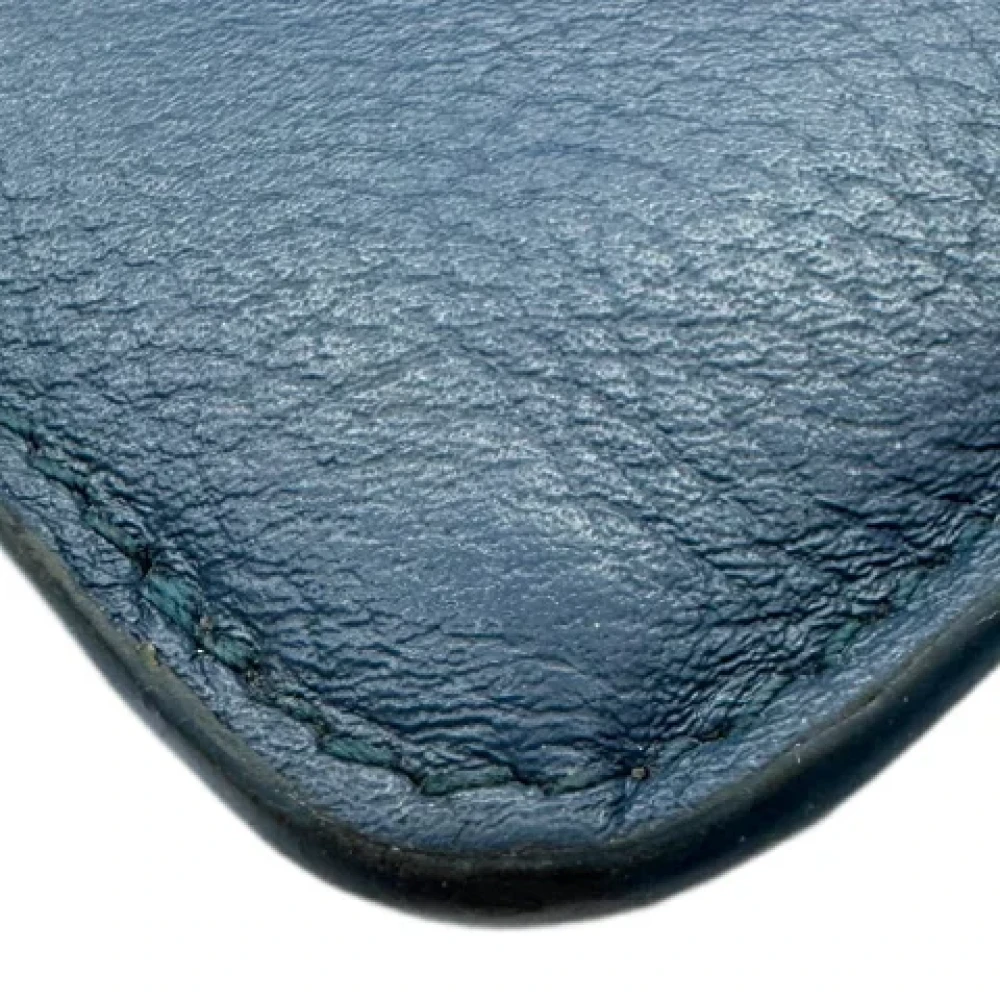 Balenciaga Vintage Pre-owned Leather wallets Blue Heren