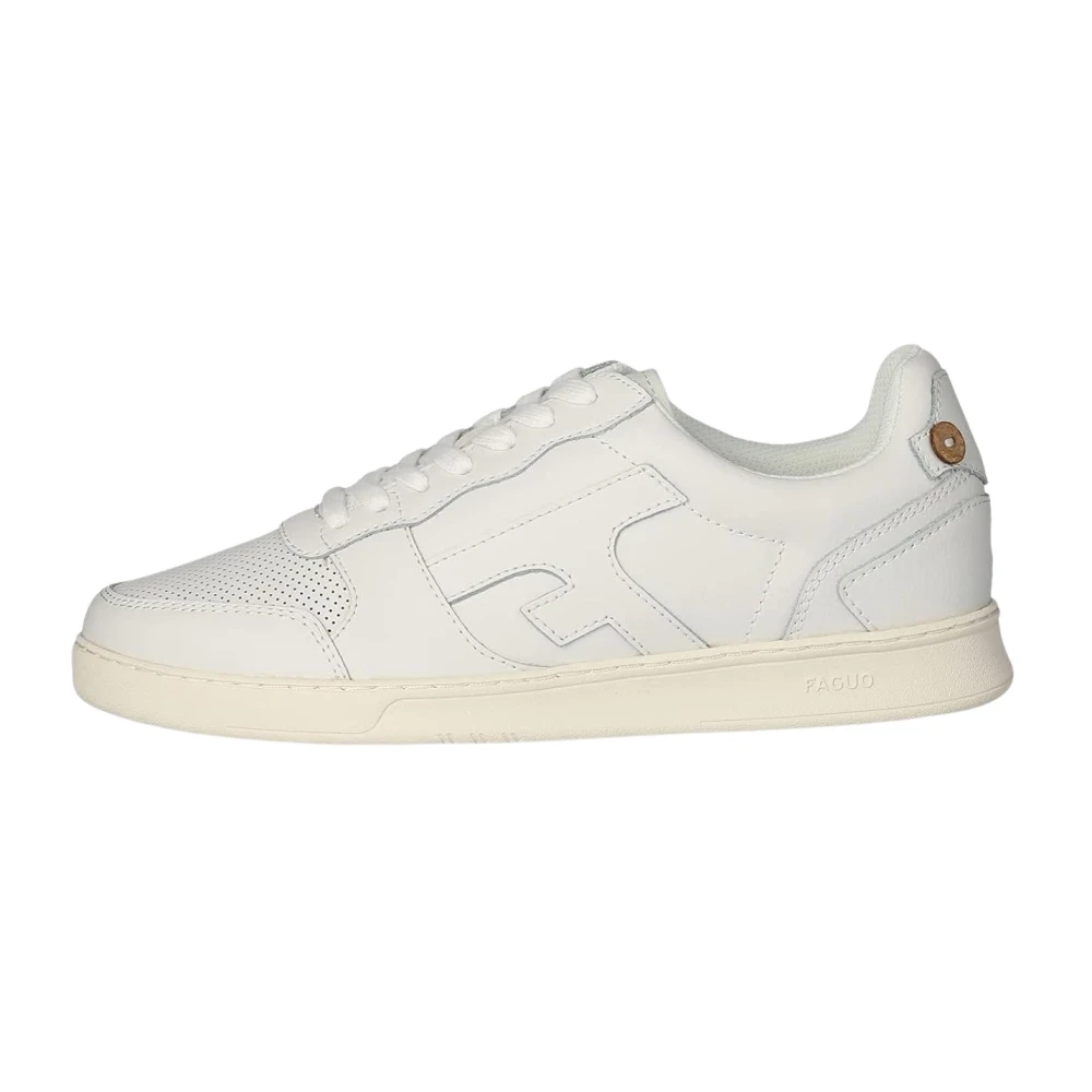 Faguo Witte Sneaker F20Cg0303 Heren Schoenen