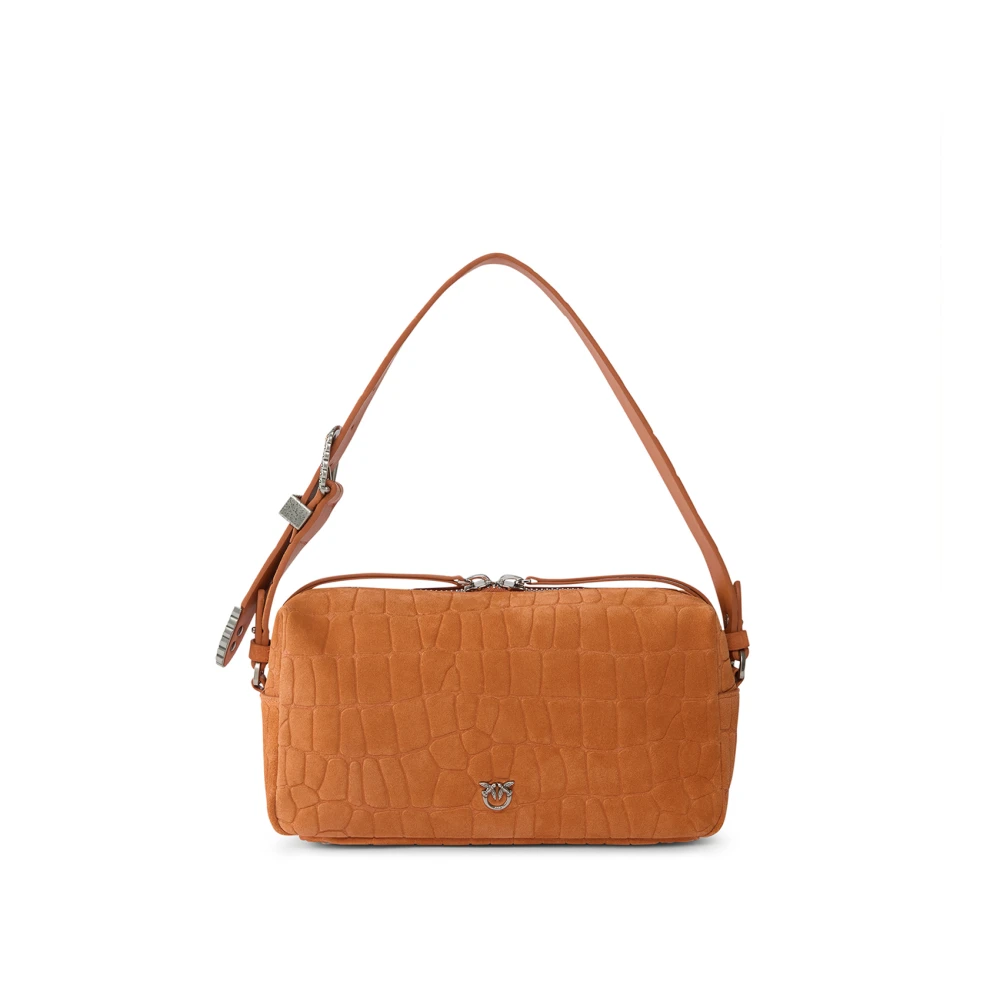 Pinko Women's Orange Shoulder Bags, One Size, Shoulder Bag