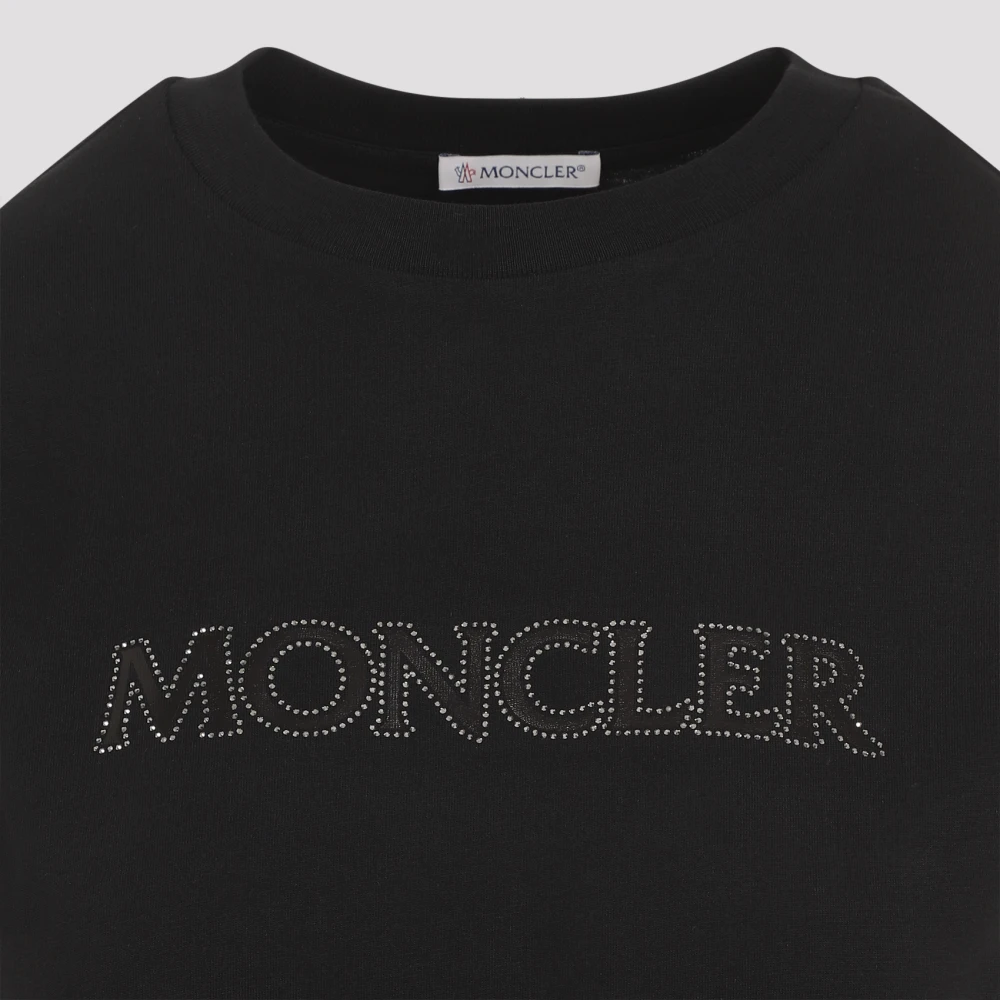 Moncler Chique Zwarte Dames T-shirt Black Dames