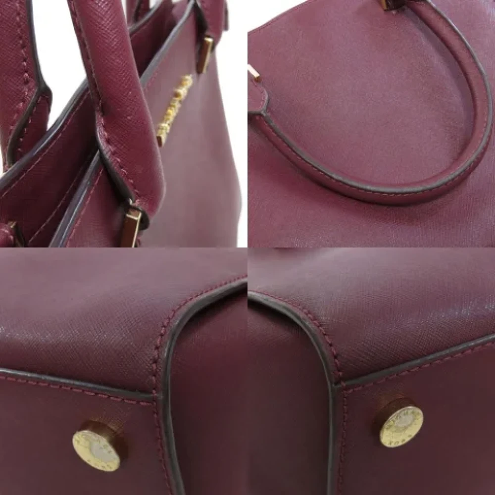 Michael Kors Pre-owned Fabric handbags Purple Dames