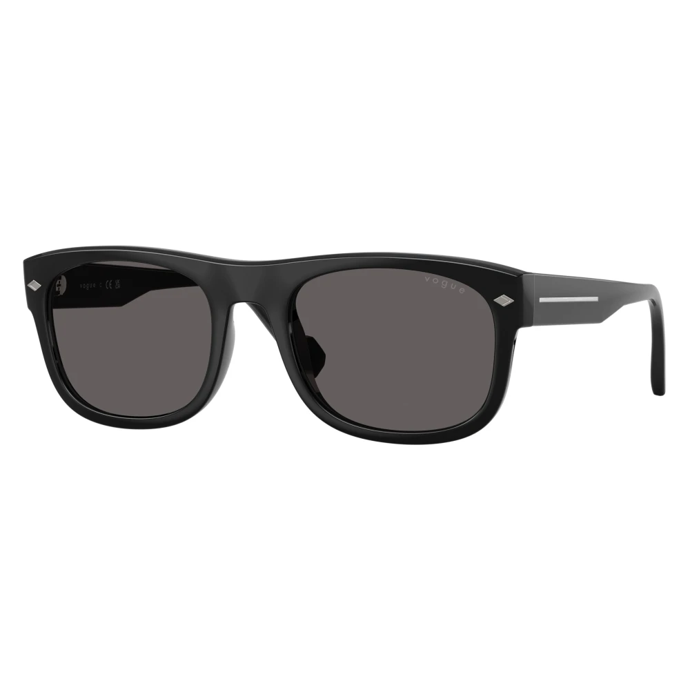 Vogue Eyewear Grey Man Vo5754s W44/87 Sunglasses Acetate Black Geometric Normal - Image 2