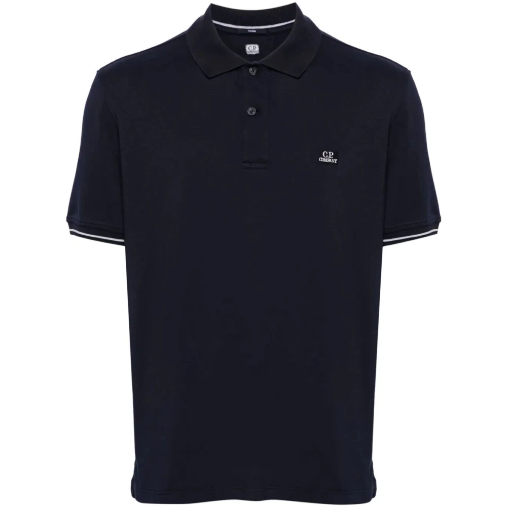 C.P. Company Polo Shirts Blue Heren