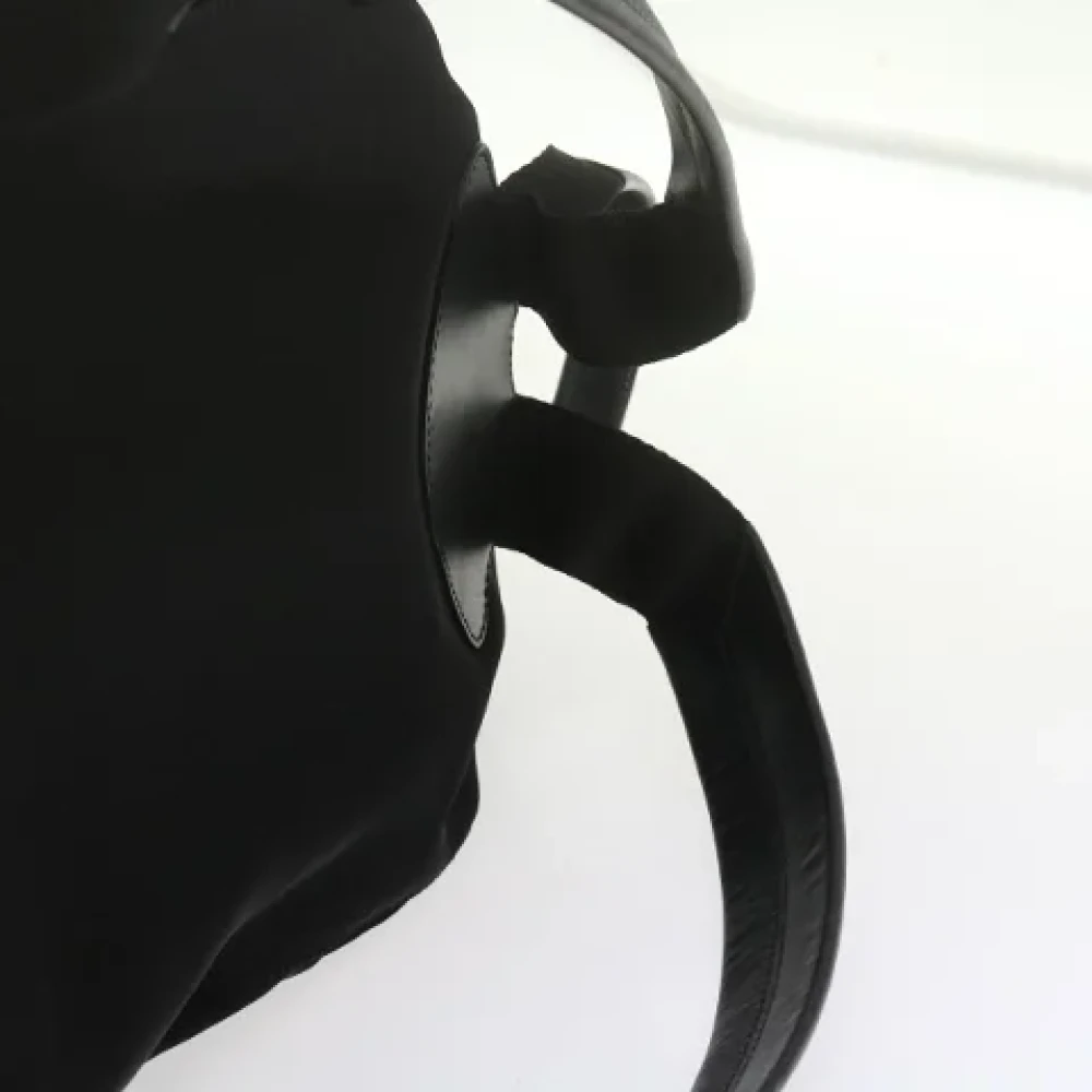 Bally Pre-owned Nylon backpacks Black Dames