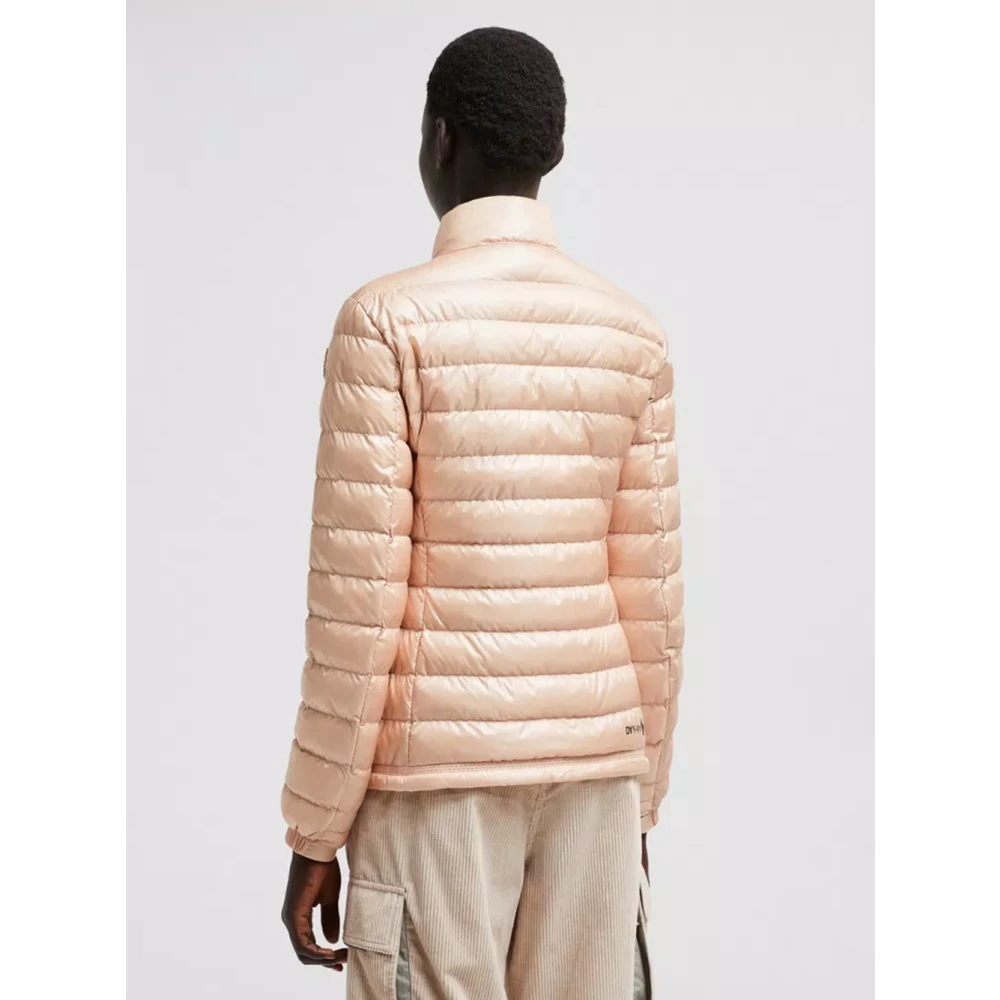 Moncler Roze Donsgevulde Opvouwbare Jas Pink Dames