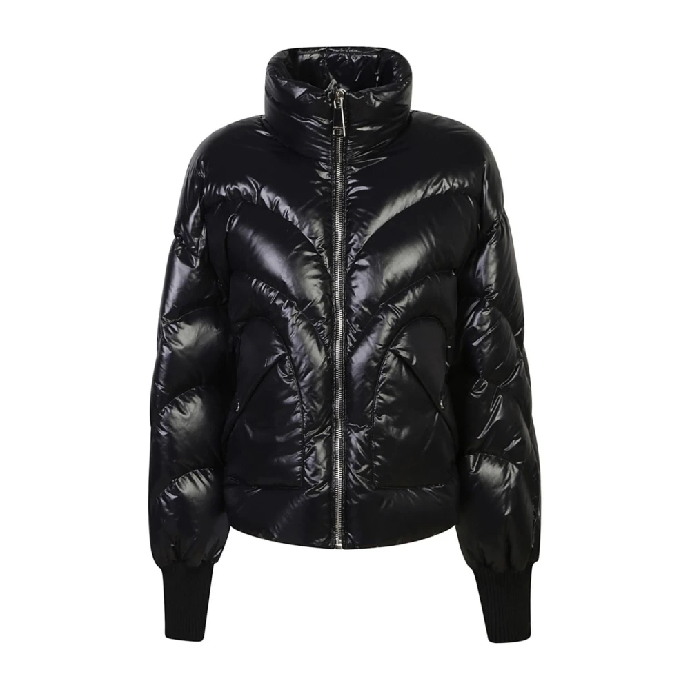 Khrisjoy Zwarte Jassen voor Stijlvolle Look Black Dames