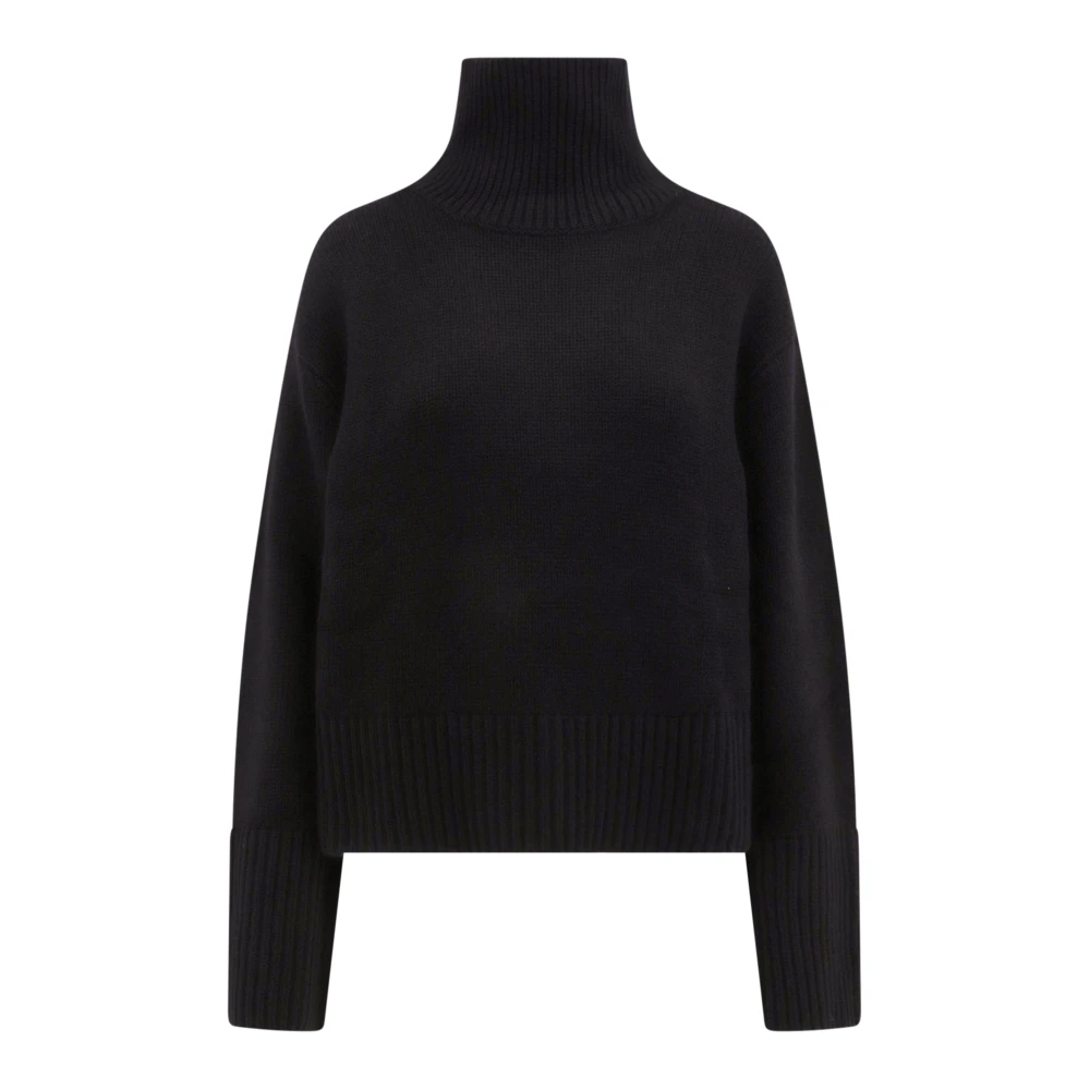 Lisa Yang Cashmere Turtleneck Sweater Black Dames
