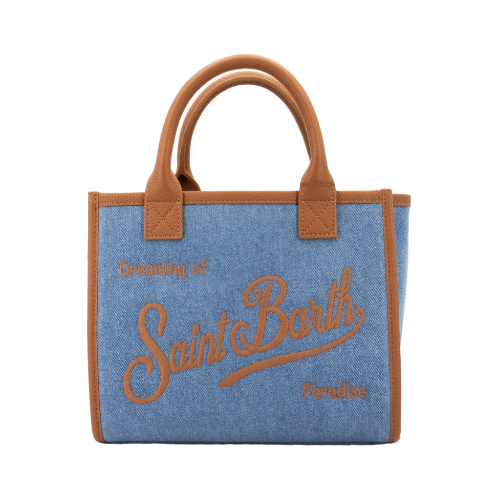 Mc2 Saint Barth Donna Blu - Vanity Midi - Bags - One Size