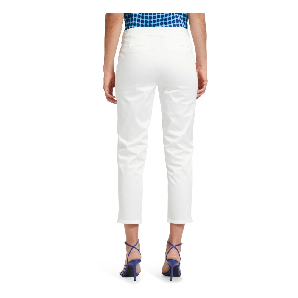 Betty Barclay Gestreepte Business Broek White Dames