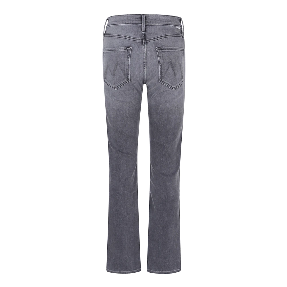 Mother Grijze Denim Jeans Gemaakt in de VS Gray Dames