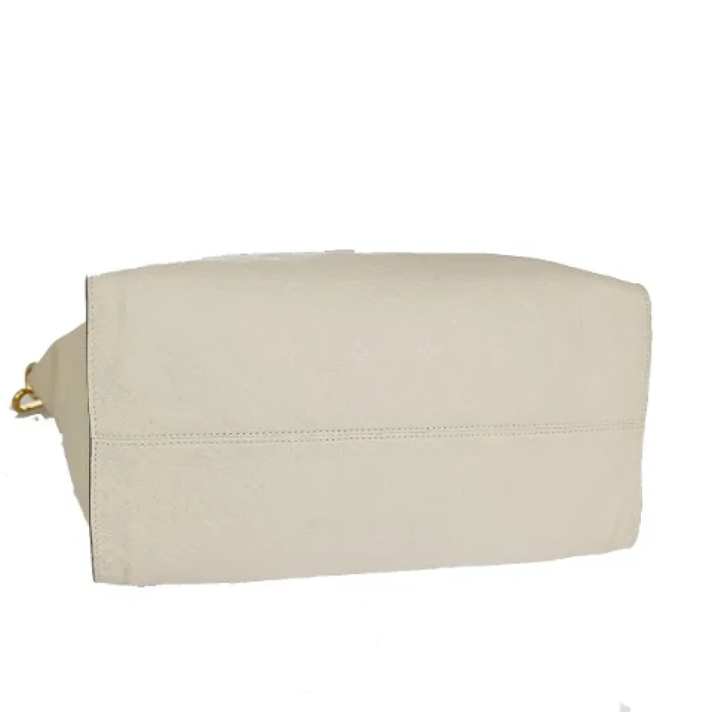 Louis Vuitton Vintage Pre-owned Leather louis-vuitton-bags White Dames
