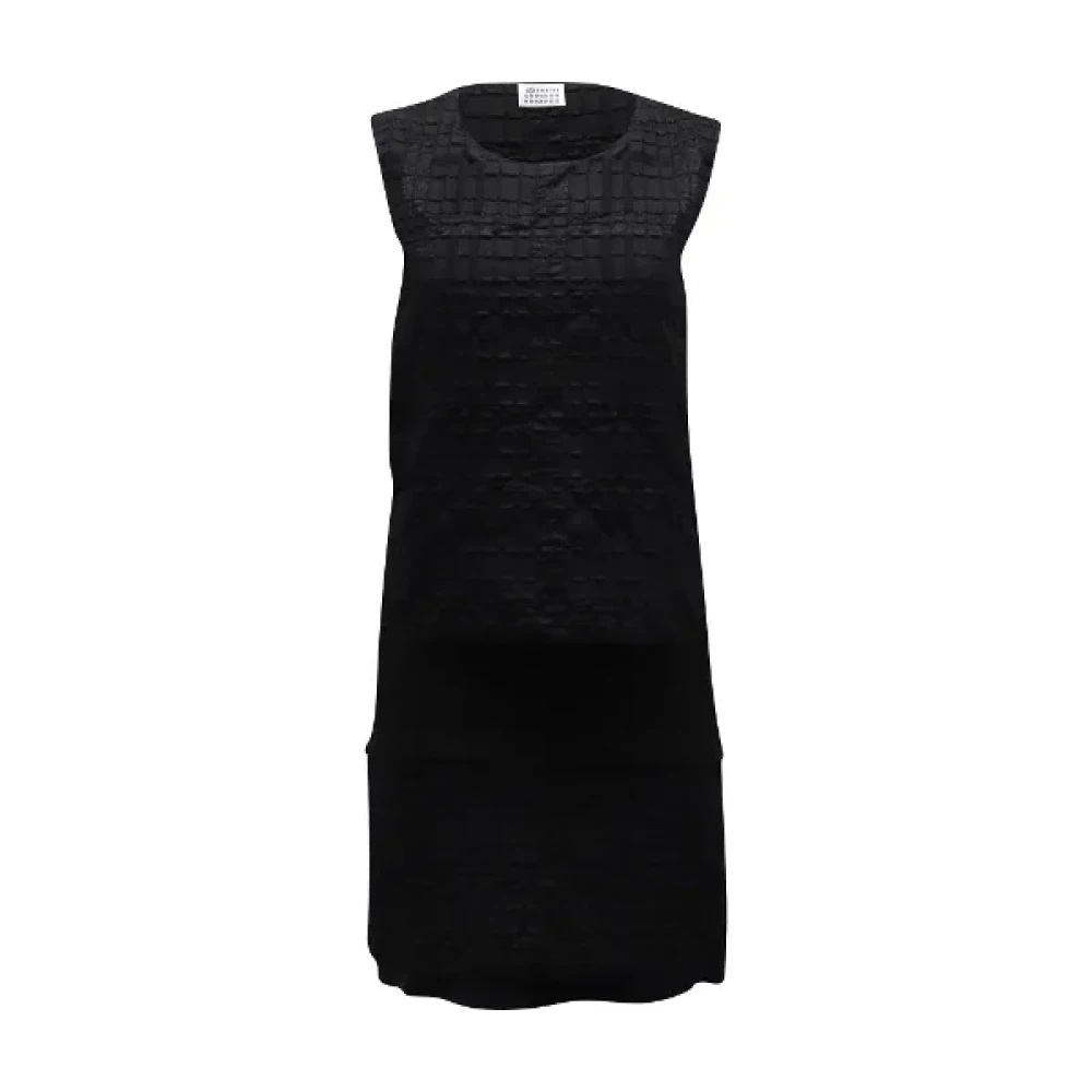Maison Margiela Pre-owned Polyester dresses Black Dames