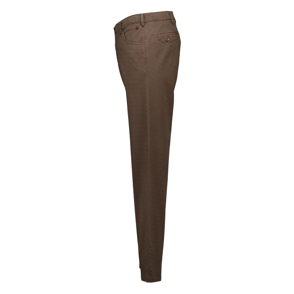 Meyer Bruine Chino Broek Brown Heren