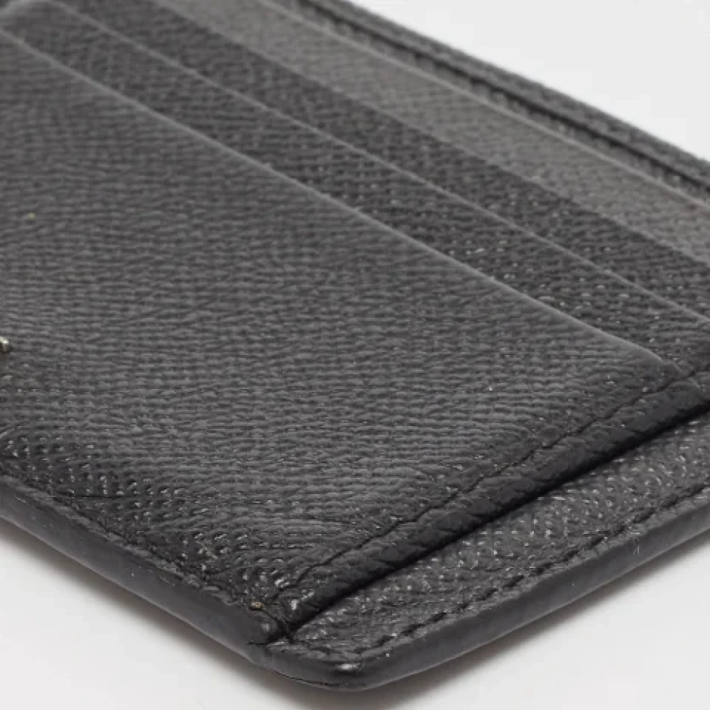 Burberry Vintage Pre-owned Leather wallets Black Heren