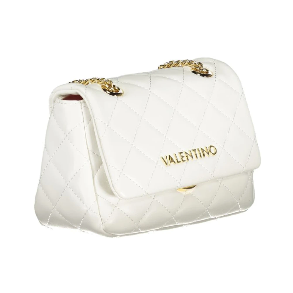 Valentino by Mario Valentino Witte Polyethyleen Handtas | Stijlvol Model White Dames