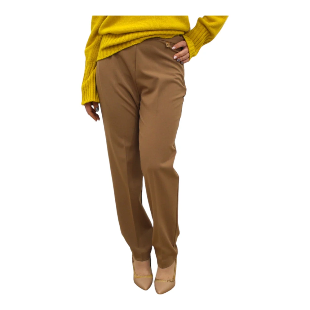 Alviero Martini 1a Classe Stijlvolle Herenbroeken Brown Dames