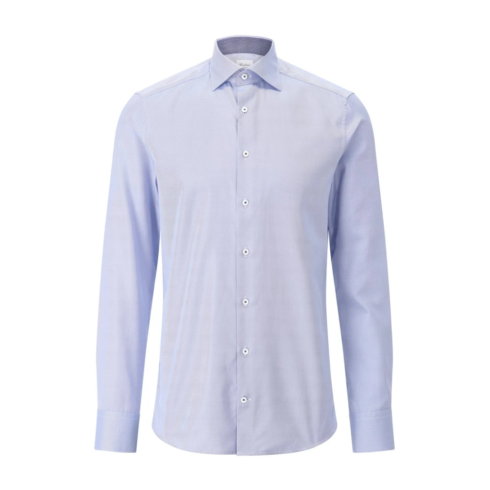 Stenströms Blå Slim-Fit Skjorta