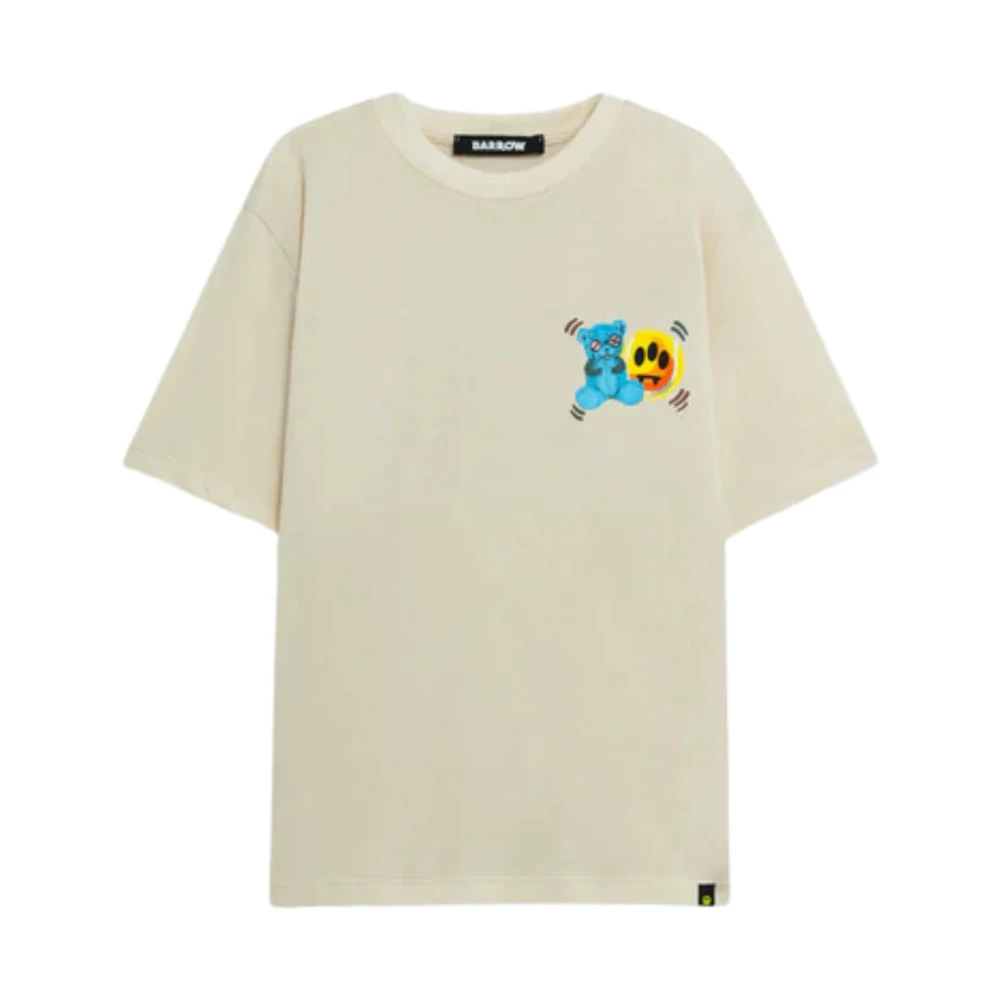 Barrow - Tops > T-Shirts - Beige - Barrow - Modalova