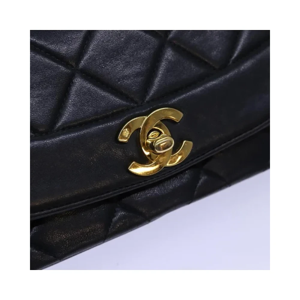 Chanel Vintage Pre-owned Fabric chanel-bags Black Dames
