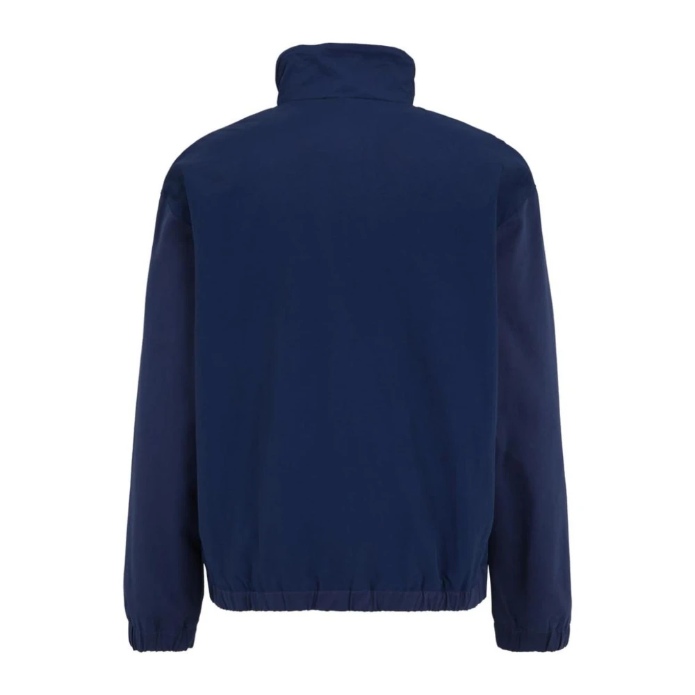 Fila Zip Turtleneck Katoenen Sweatshirt voor Mannen Blue Heren