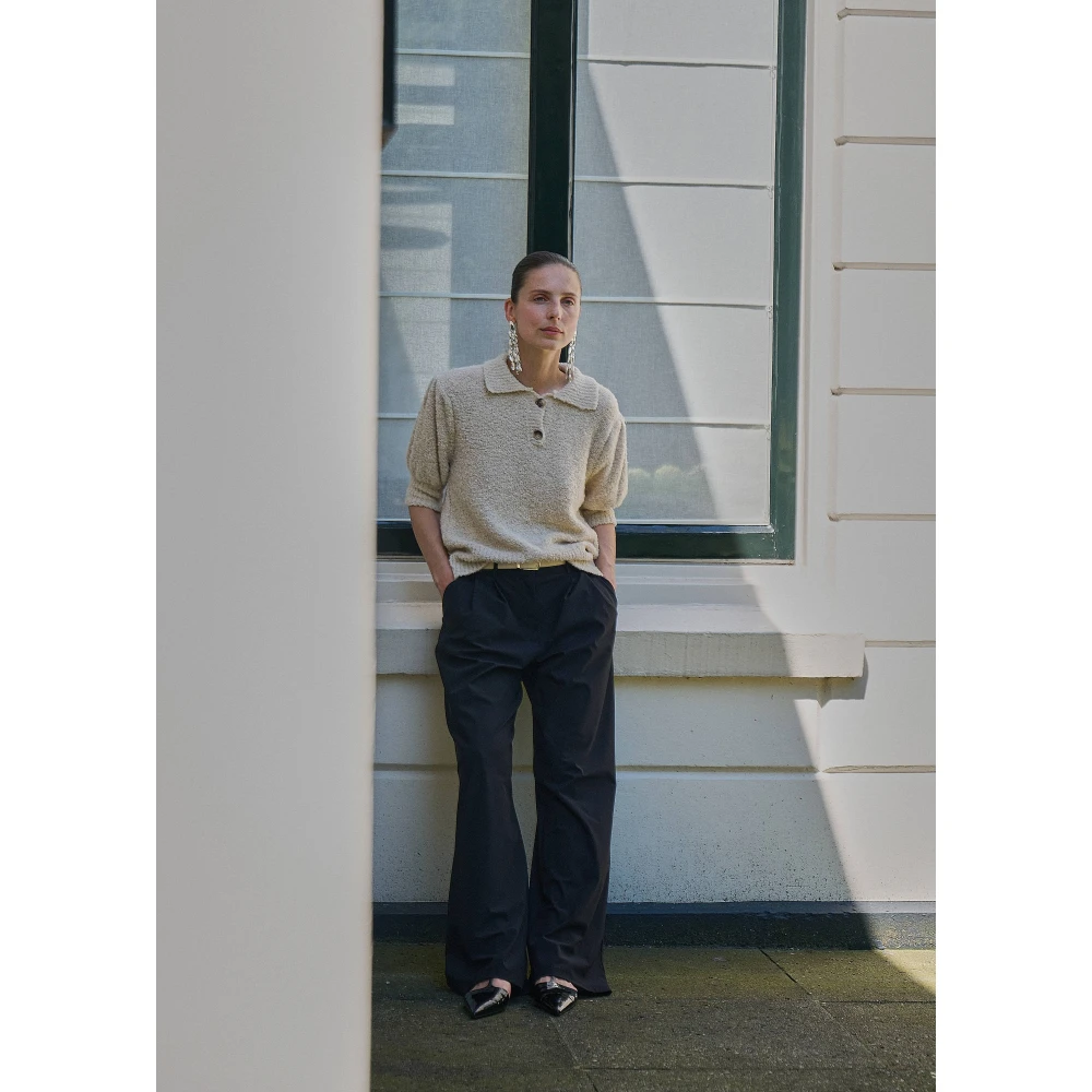 Jane Lushka Bliss Pullover Beige Dames