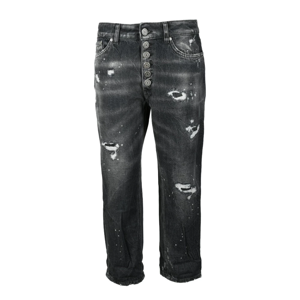 Dondup Katoenen Jeans Black Dames