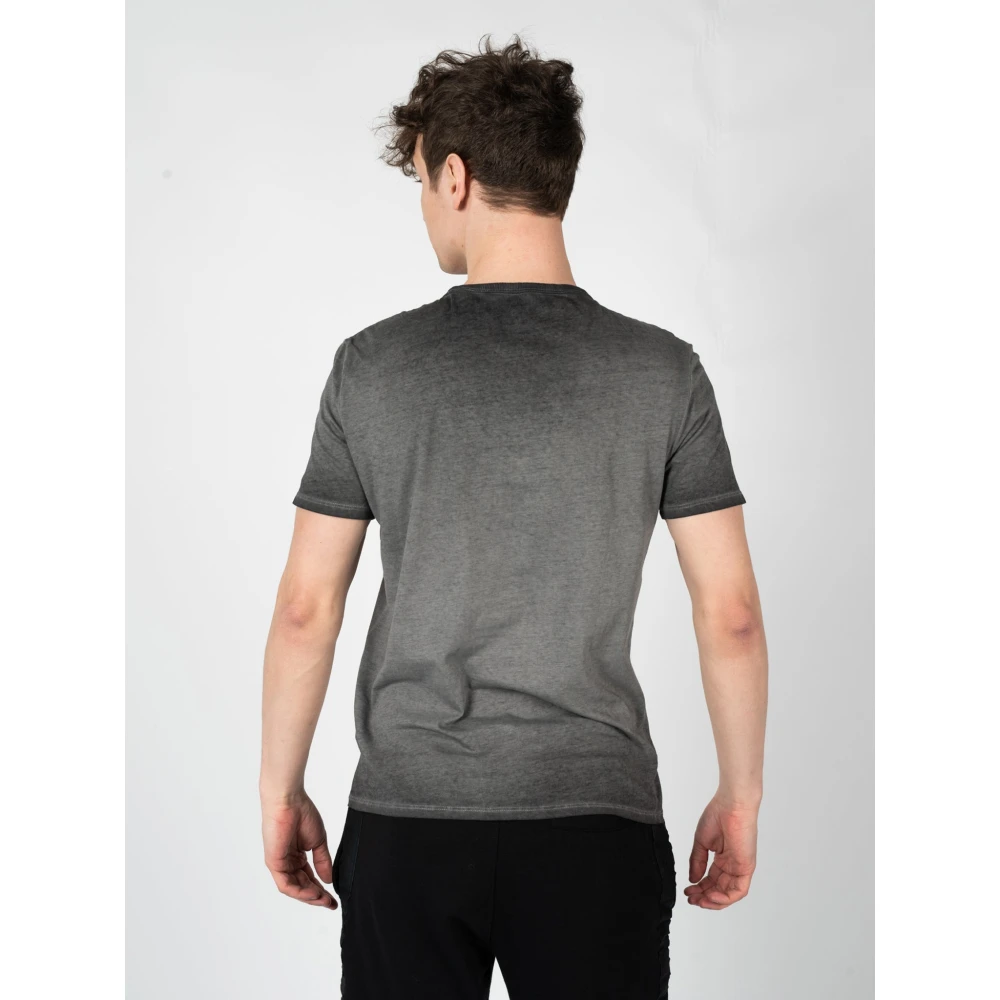 Guess Klassieke Ronde Hals T-Shirt Gray Heren