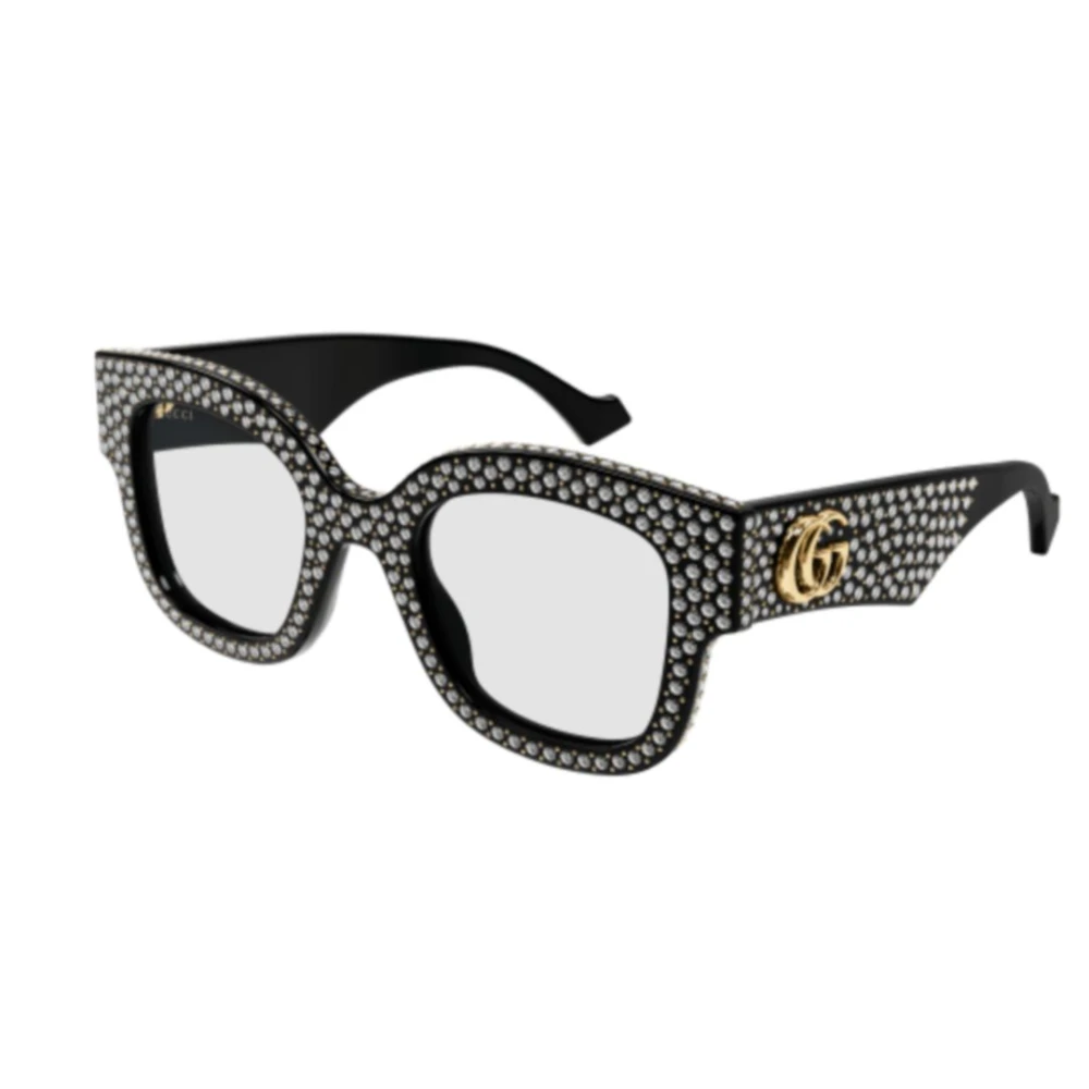 Gucci Stijlvolle zonnebril voor dagelijks gebruik Black Unisex