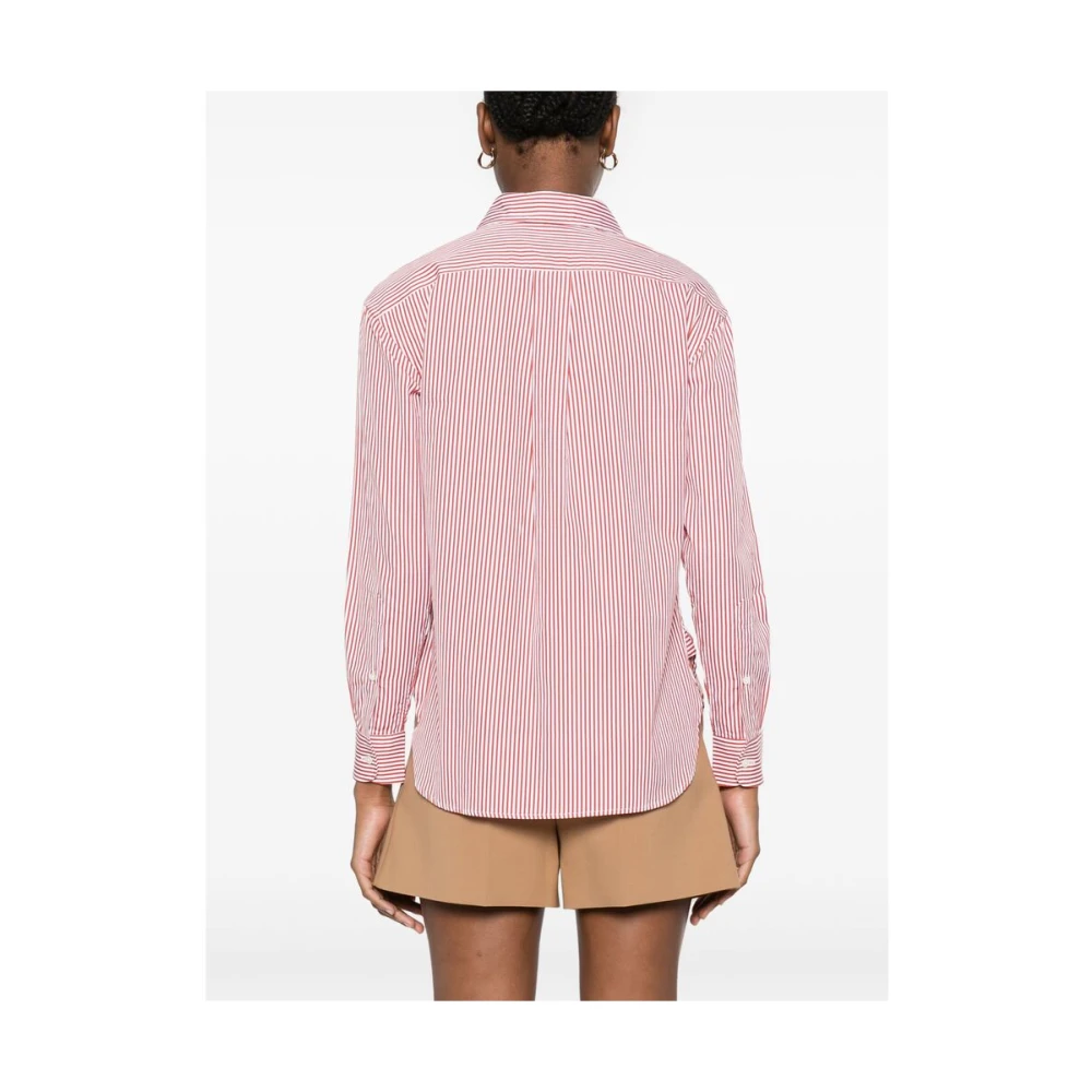Ralph Lauren Overhemd met knopen Red Dames