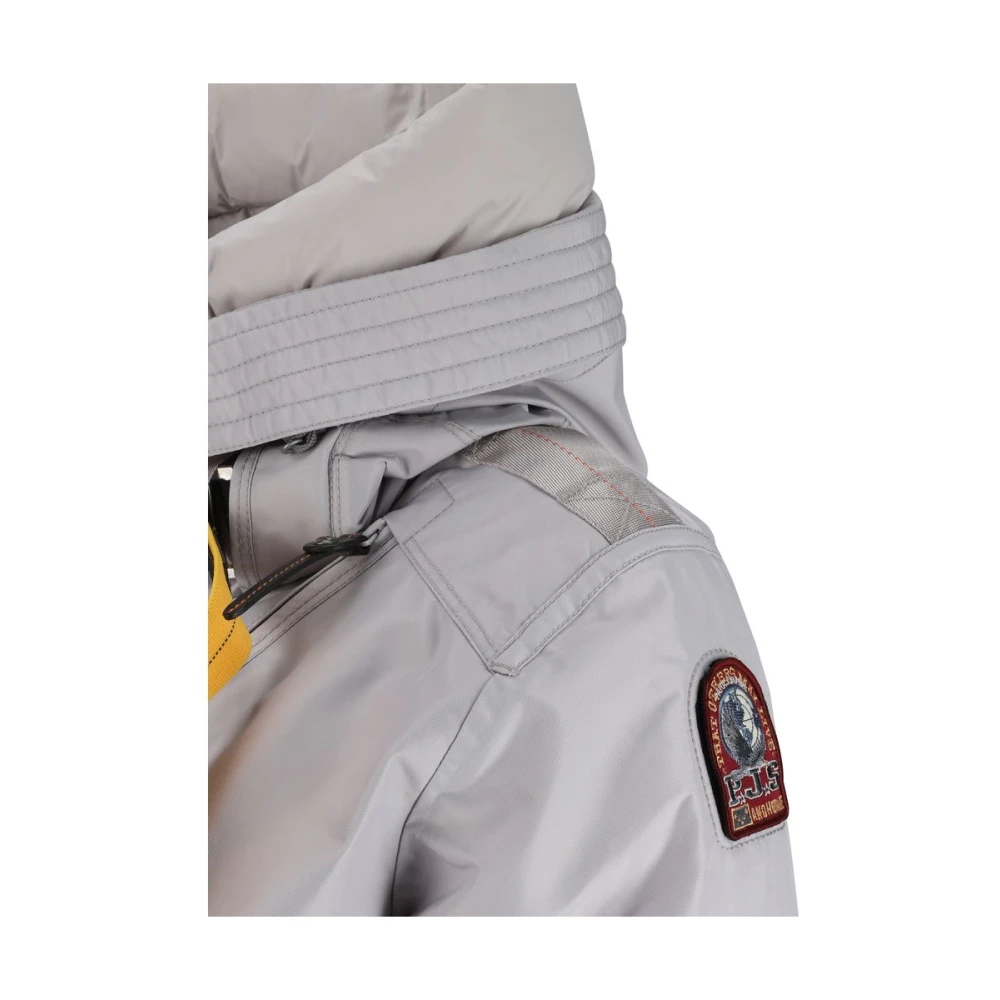 Parajumpers Gewatteerde donsjas met hoge kraag Gray Dames