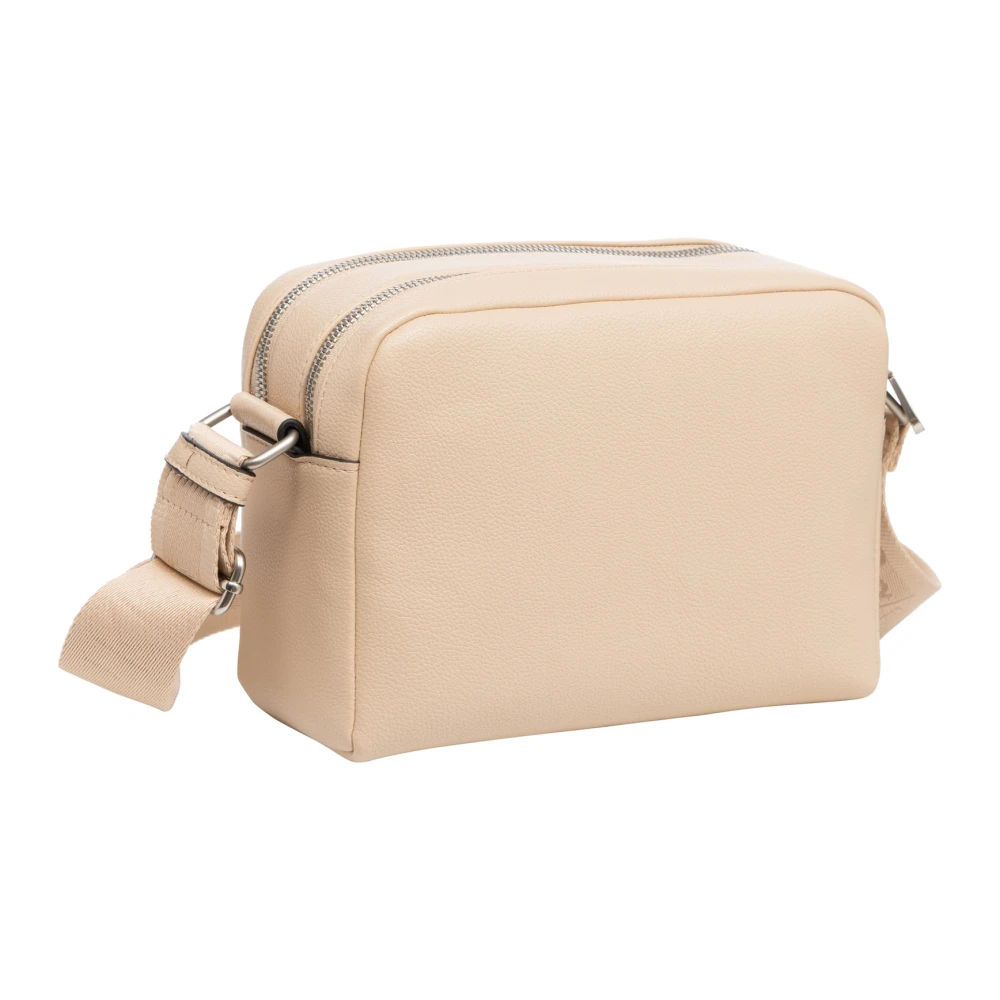 Calvin Klein Jeans Verstelbare Schouder Tas met Rits Pink Dames