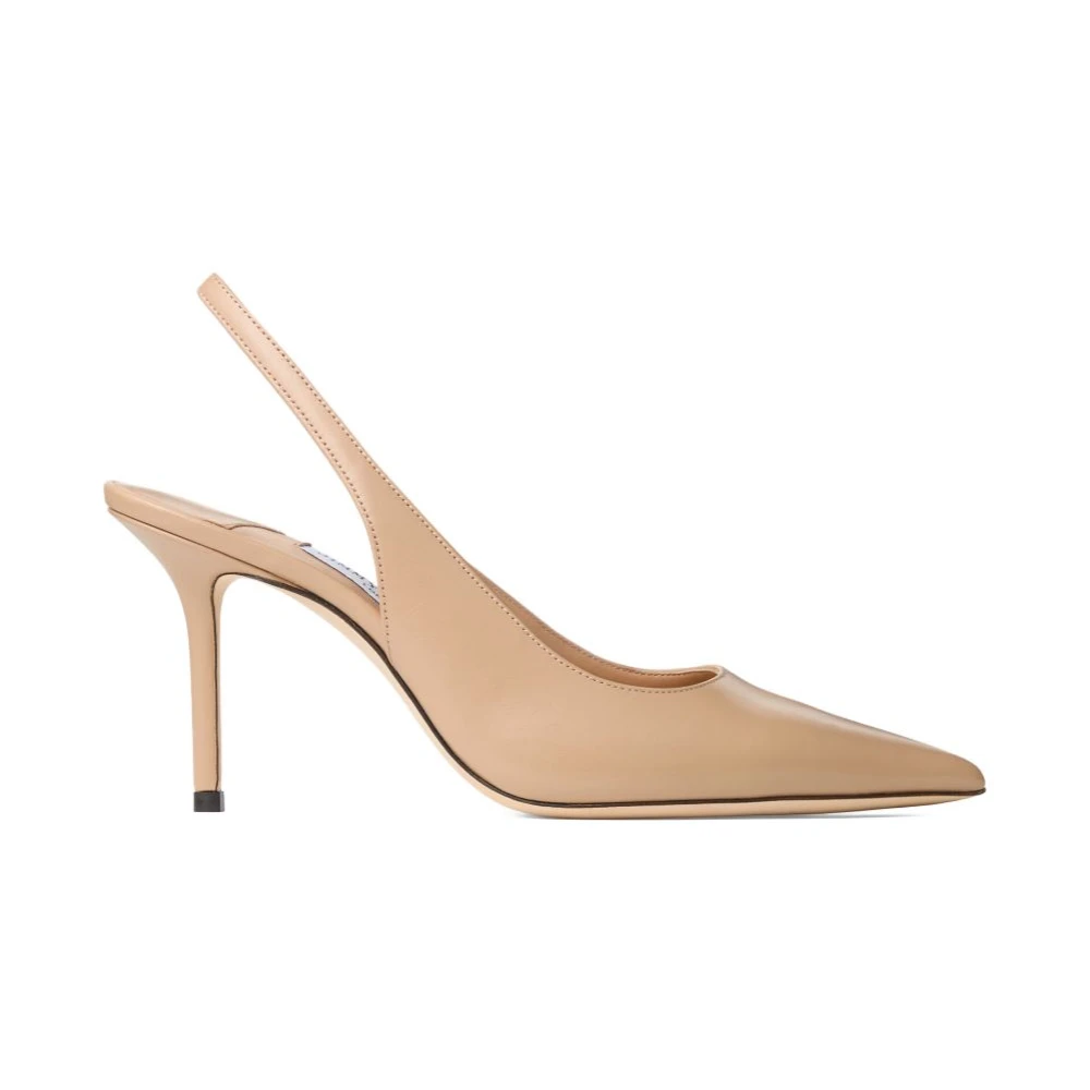 Jimmy Choo Women's Beige Love Sling Back 85