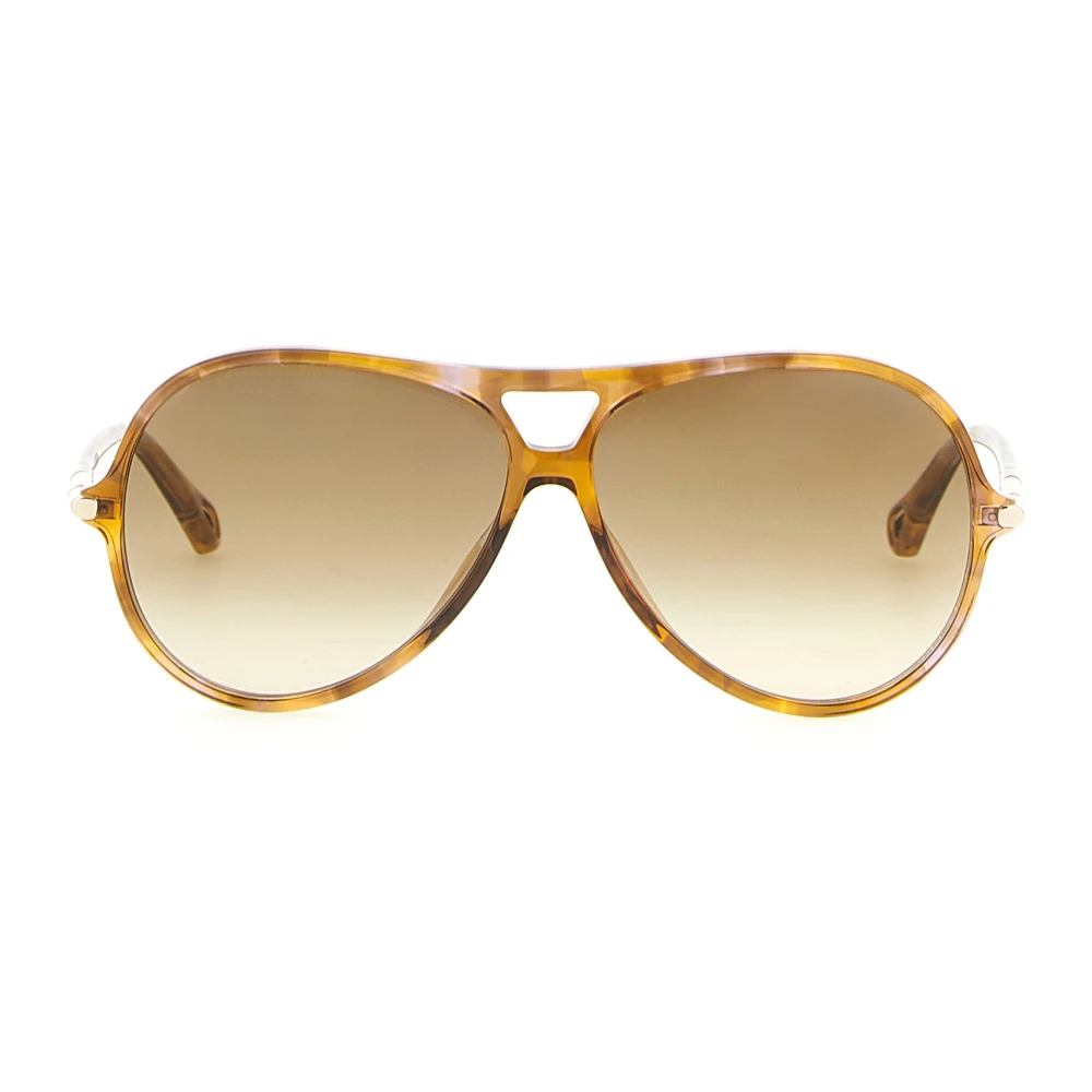 Chloé , Sunglasses, Female, Brown, 59 Mm, Aviator Sunglasses - Image 3