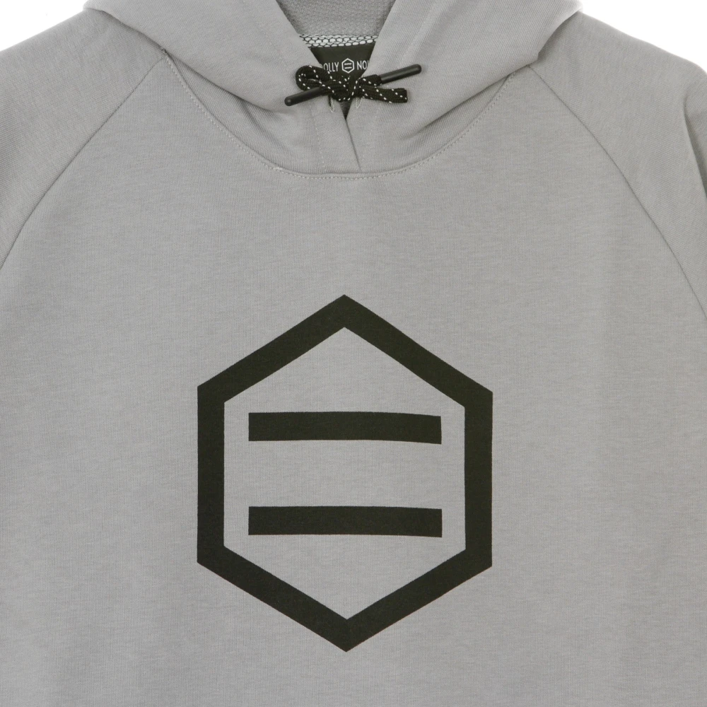Dolly Noire Logo Hoodie Licht Grijs Heren Gray Heren